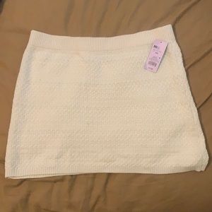 Soft Knit Material Skirt